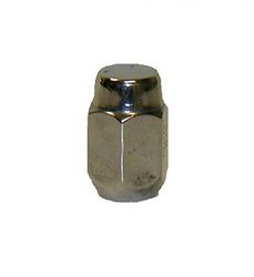 1/2" Chrome Lug Nut, 1-3/4" L, Bulge Style